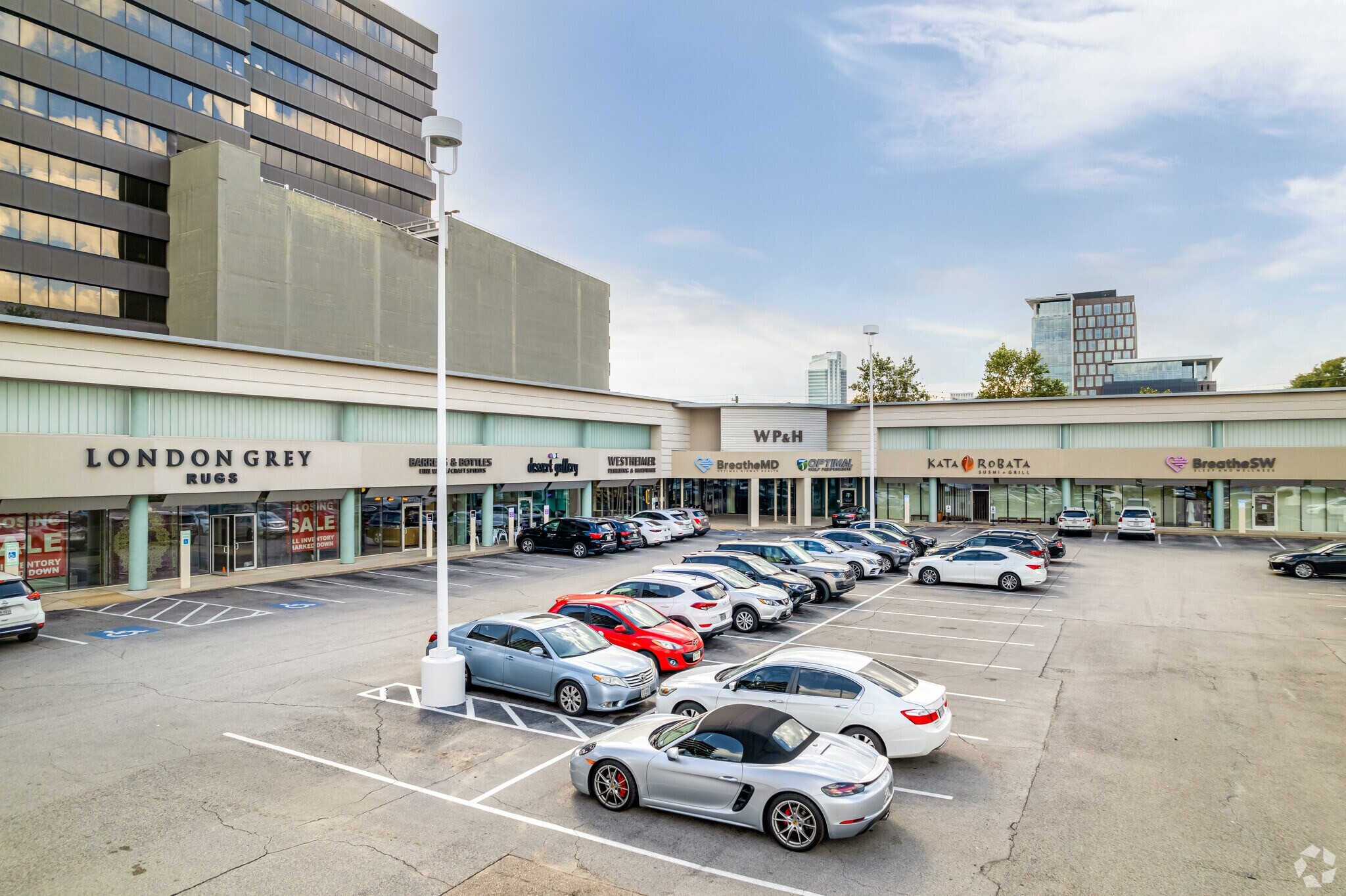 Rear parking